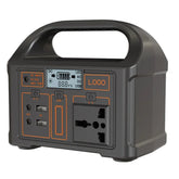 Gerador portátil ao ar livre com display LED, Camping Power Bank, banco de potência da bateria, pesca, 24000mAh, 110V, 220V, 100W