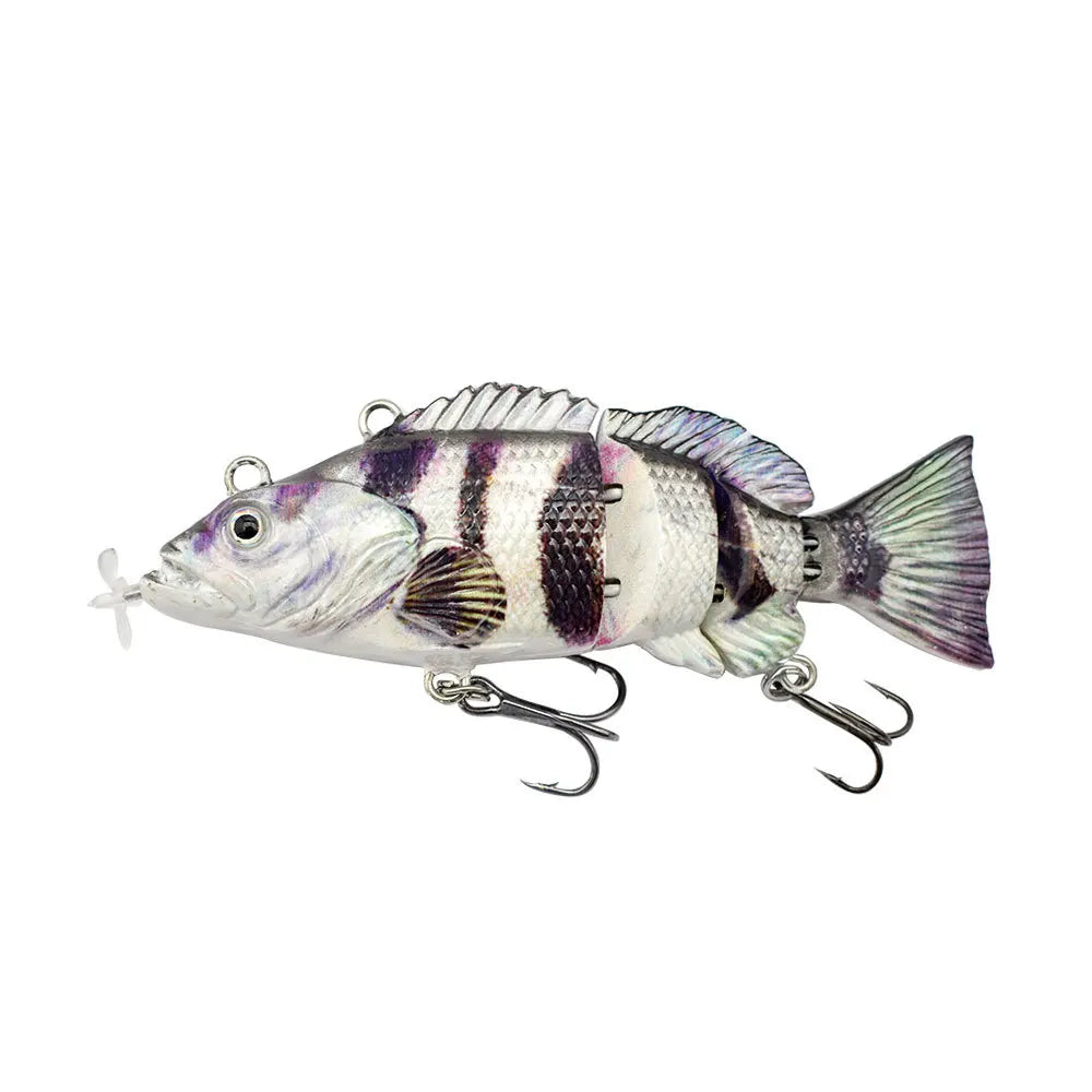 A nova isca eletrônica de natação automática 95mm/26g hélice isca inteligente