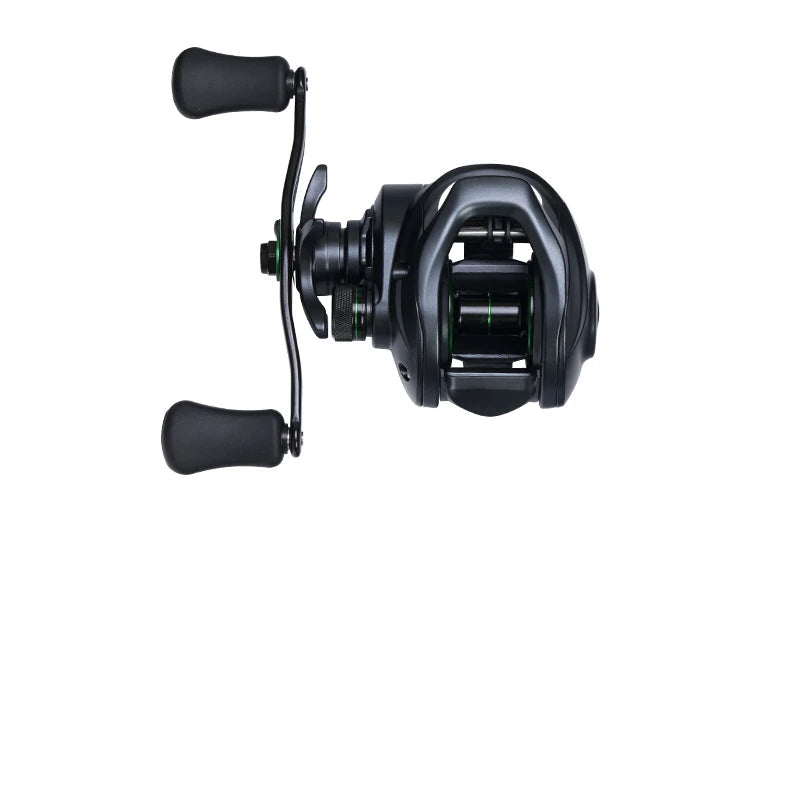 Zion GAREN 150PG Power Gear Carretel de isca de pesca 10kg MAX Drag 5.0:1 Sistema de Frenagem Magnética 5 + 1 Rolamento 185g Carretel de pesca em água salgada