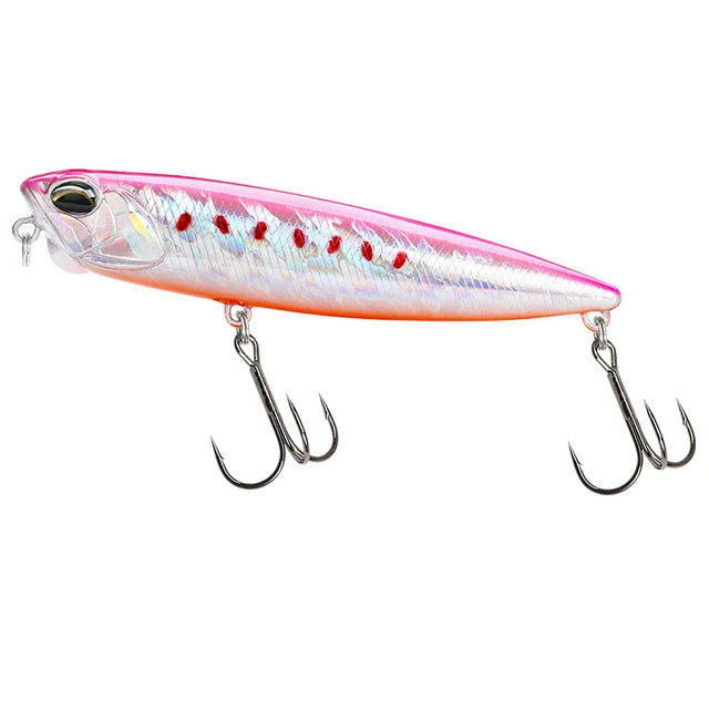 Tsurinoya 110mm 20.5g topwater flutuante lápis isca de pesca dw58 cão caminhada manivela wobbler stickbait minnow isca dura para pique baixo