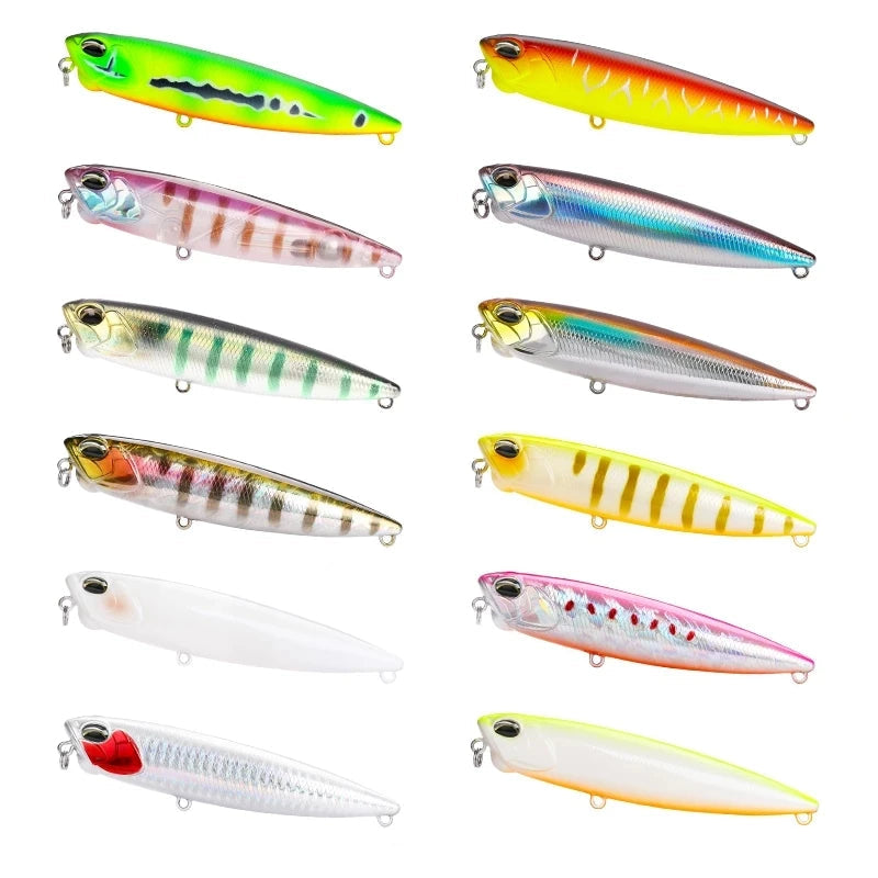Tsurinoya 110mm 20.5g topwater flutuante lápis isca de pesca dw58 cão caminhada manivela wobbler stickbait minnow isca dura para pique baixo