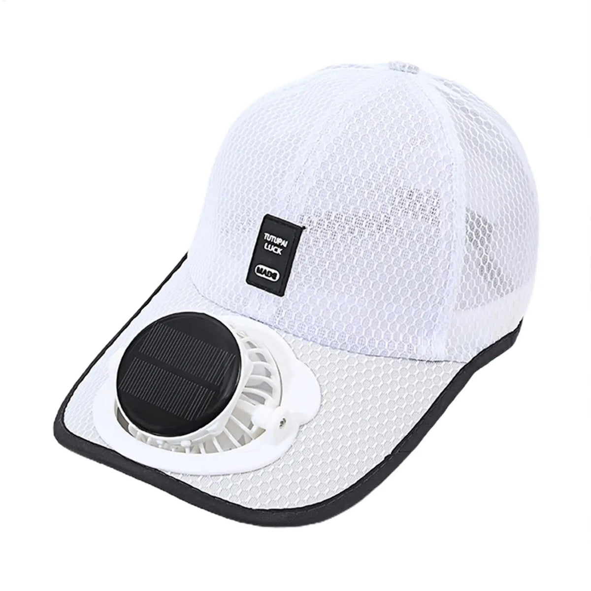 Novidade ventilador de refrigeração chapéu de beisebol solar esporte ao ar livre bonés chapéu de praia solar verão acampamento caminhadas chapéu de viagem recarregável
