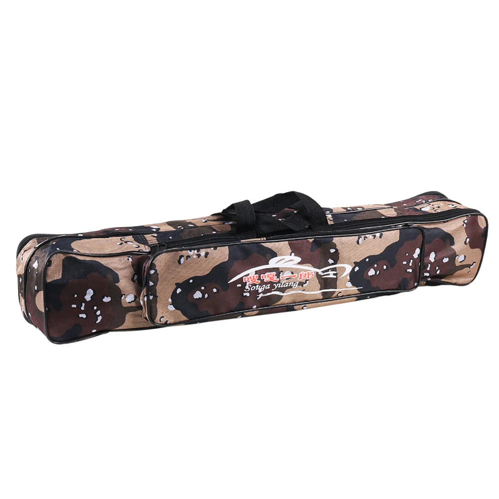 Sougayilang saco de vara de pesca 80cm 120cm portátil náilon sacos de equipamento de pesca grande capacidade saco de acessórios de pesca
