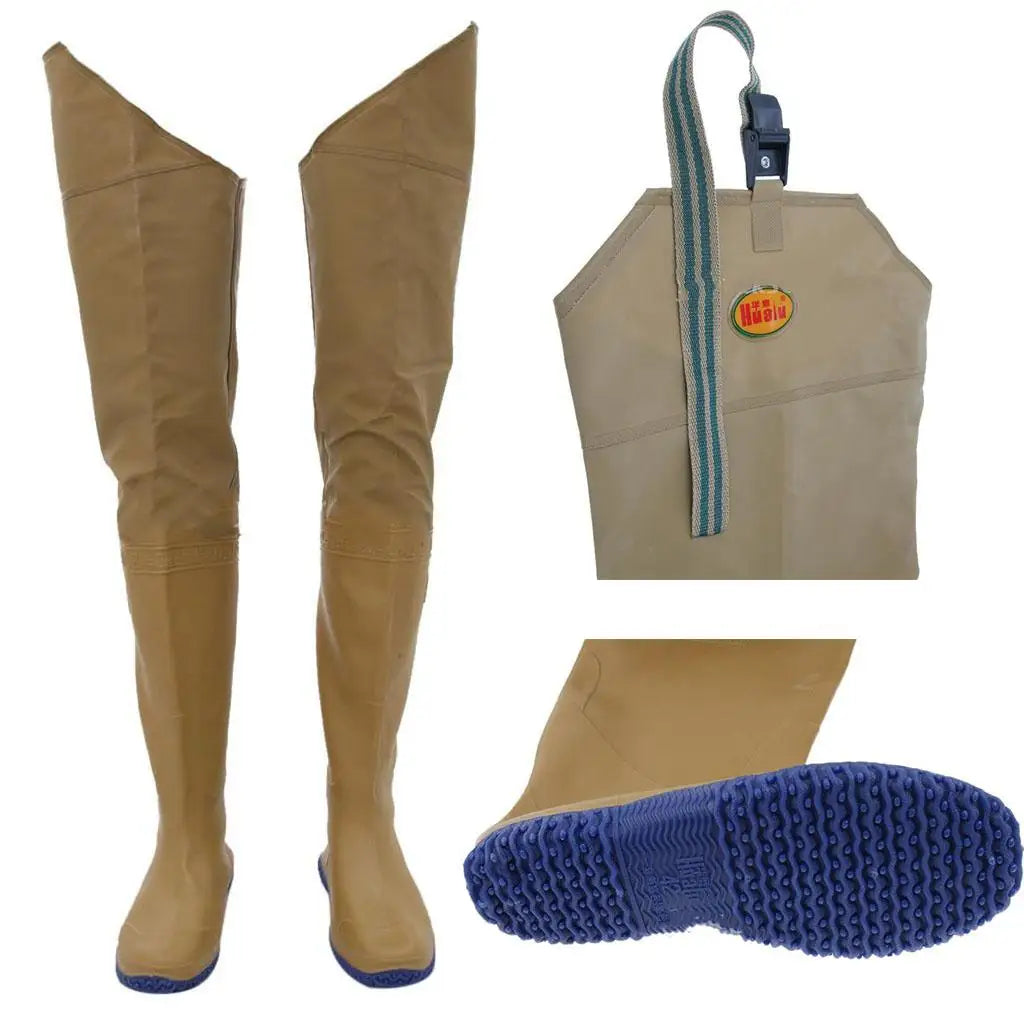Calça Waders de pesca durável à prova de intempéries com tamanhos 41-44