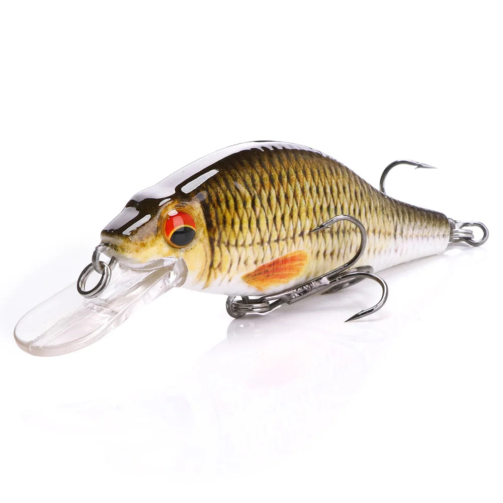 Trehoook 4g/11g/22g preto minnow wobblers pique isca de pesca artificial duro swimbait mini crankbaits equipamento de pesca iscas