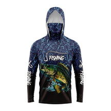 Malfc camisa masculina de pesca com capuz, manga longa, camiseta de pesca, proteção uv, vestuário de pesca