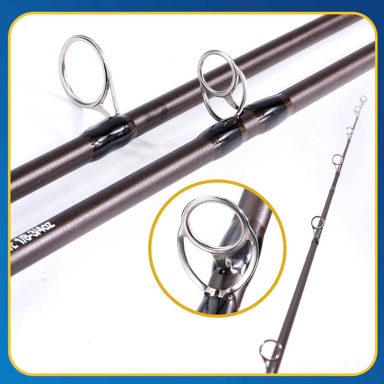Sougayilang 2.1m ultra leve alça de madeira varas giratórias fundição pólo de pesca fibra carbono baixo truta varas cortiça lidar com pólo