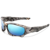 Óculos de sol polarizados de pesca para homens e mulheres, óculos camuflados clássicos com proteção UV para dirigir ao ar livre, ciclismo, caminhadas