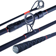Sougayilang vara de pesca de carpa, 3m, 3.6m, fibra de carbono de alta qualidade, 3.5lb, portátil, 6/7 seções, vara alimentadora giratória para água doce