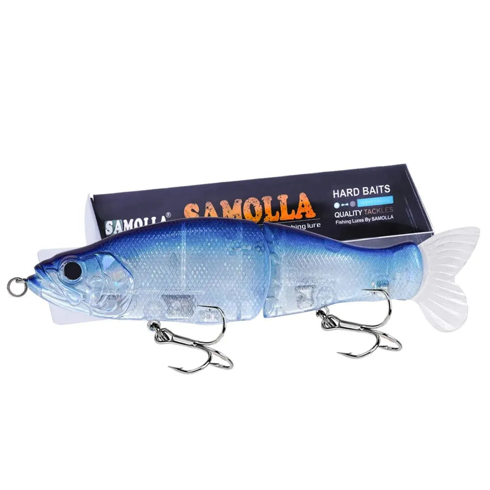 Iscas de pesca de afundamento lento 30g whopper vibração cauda macia ou pique e baixo iscas duras isca artificial acessórios