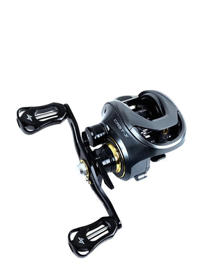 SEASIR Cast-X Carretel de arremesso 7.3:1 HS Relação de engrenagem Carretel duplo de alumínio Aperto de carbono Metal BFS Micro Bobina de pesca de água do mar fresca