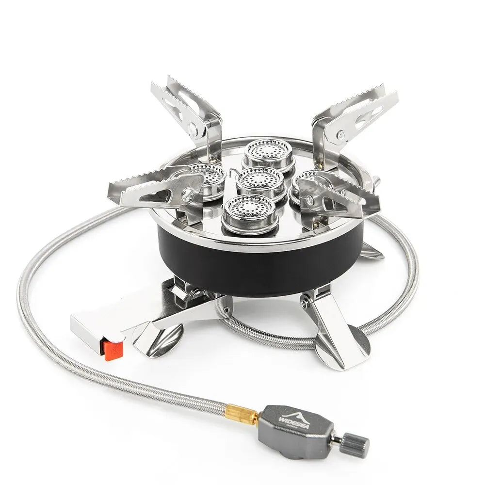 Widesea-Camping Tourist Burner, Fogão a Gás Portátil, Panelas, Piquenique, Churrasco, Suprimentos Turismo, Exterior, Recreação, 8800W