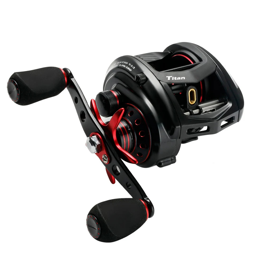JOHNCOO-Carretel de pesca de fundição isca, grande jogo, Jigging Reel, MT200, 13kg Max Drag, 11 + 1 BB, 7.1:1
