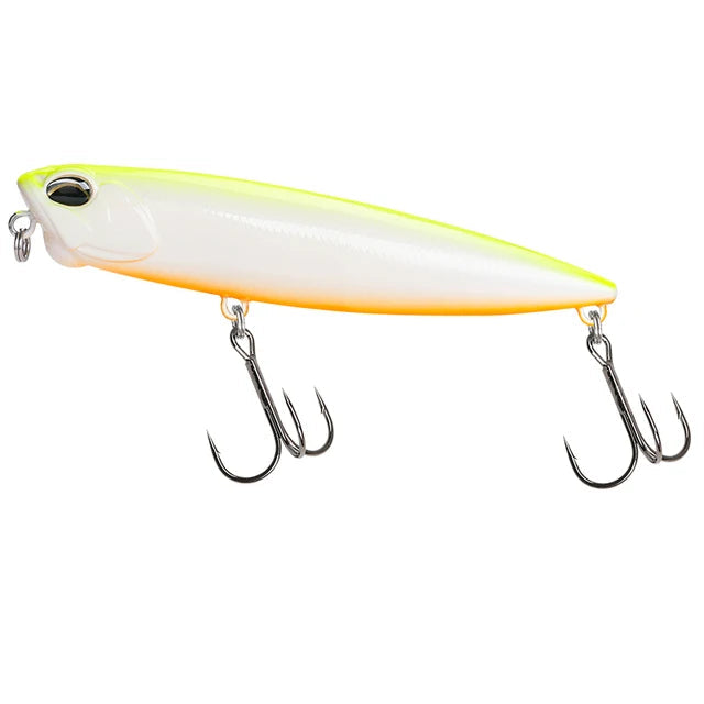 Tsurinoya 110mm 20.5g topwater flutuante lápis isca de pesca dw58 cão caminhada manivela wobbler stickbait minnow isca dura para pique baixo