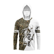 Malfc camisa masculina de pesca com capuz, manga longa, camiseta de pesca, proteção uv, vestuário de pesca